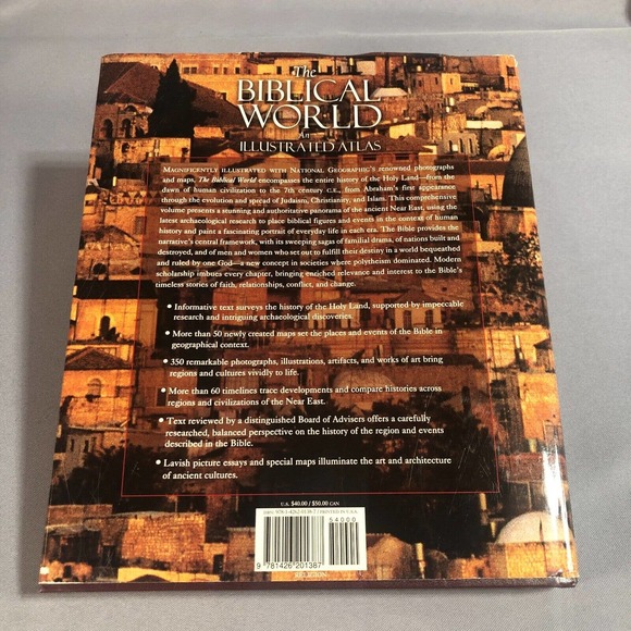 The Biblical World : An Illustrated Atlas by Jean-Pierre Isbouts (2007,... - Picture 2 of 4